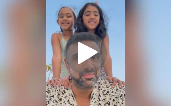 [Watch] Ashwin's Daughters Beat Their Canny Father In A Cricketing Game